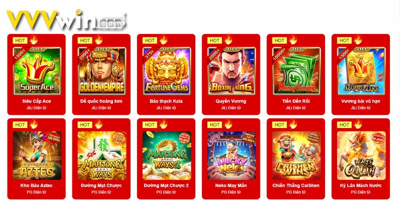 ưu điểm kho game nhà cái vvvwin